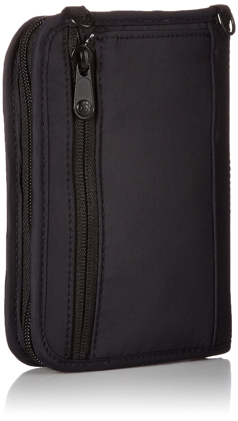 Pacsafe Rfidsafe V150 Anti-theft Blocking Compact Passport Wallet, Black