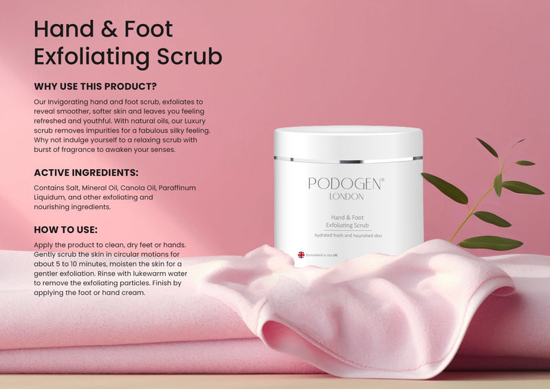 [Australia] - Hand & Foot Exfoliating Scrub, Hydrated, Fresh and Nourished Skin, Restores Softness to Hands and Feet, Infused with Natural Oils and Watermelon 8.45 fl. Oz. 