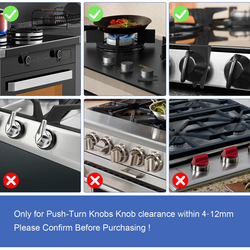 [Australia] - 5 Pack Stove Knob Locks,Gas Stove Knob Lock for Baby Safety,Child and Pets Safety Guards,Prevent Children or Pets from Accidentally Turning on Gas Stove 