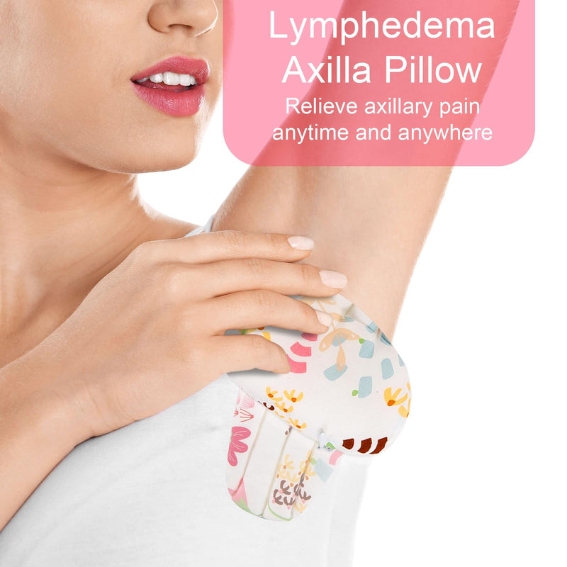 [Australia] - 4 Pcs Lymphedema Axilla Pillow Mastectomy Recovery Breast Pillow, Cotton Post Breast Surgery Pillow for Sleeping Mastectomy Underarm Armpit Pain Relief, Post Mastectomy Must Haves (White) White 