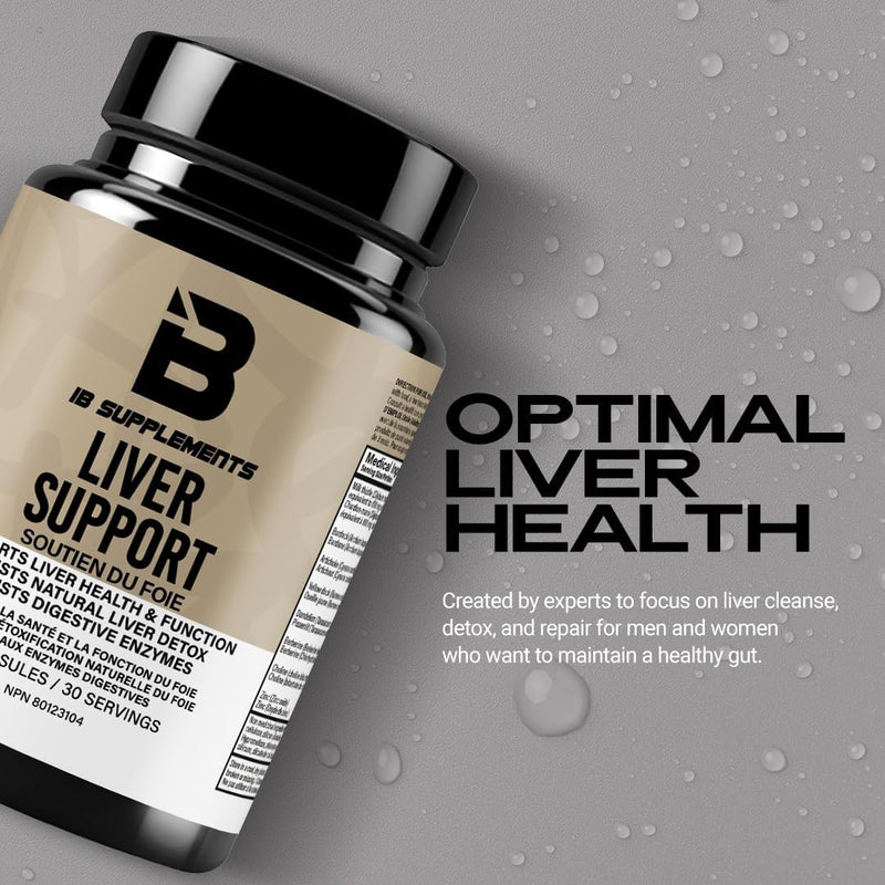 Iron Brothers Liver Support & Detox Supplement for Men/Women - Supports Bile Flow & Healthy Metabolism - Liver Cleanse Detox & Repair Formula w/Milk Thistle & Dandelion - 60 Capsules, Made in USA