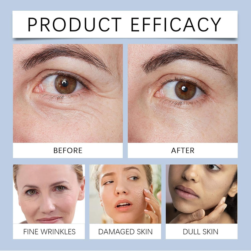 Vitamin C & E Serum, Anti Aging Face Tightening, Boost Skin Collagen, Reduce Wrinkles & Plump Skin(2pcs) Clear 2PC