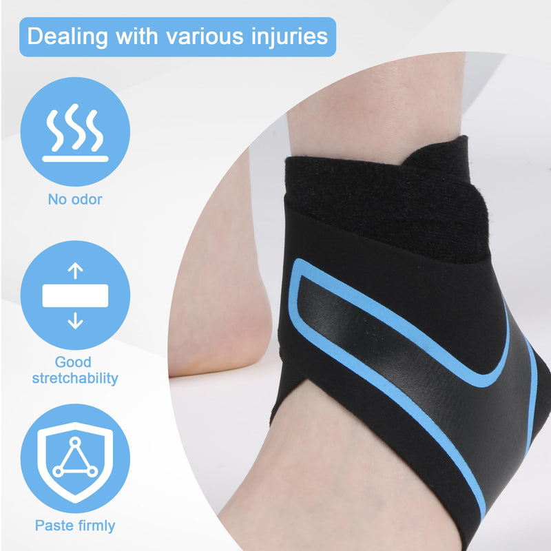 [Australia] - KKTONGXI Neuleben Foot Wrap Restore Plantar Fasciitis Restore - Plantar Fasciitis Foot Wrap Flexible Ankle Support Compression Wrap Cover for Men and Women. (Black, L) Black 