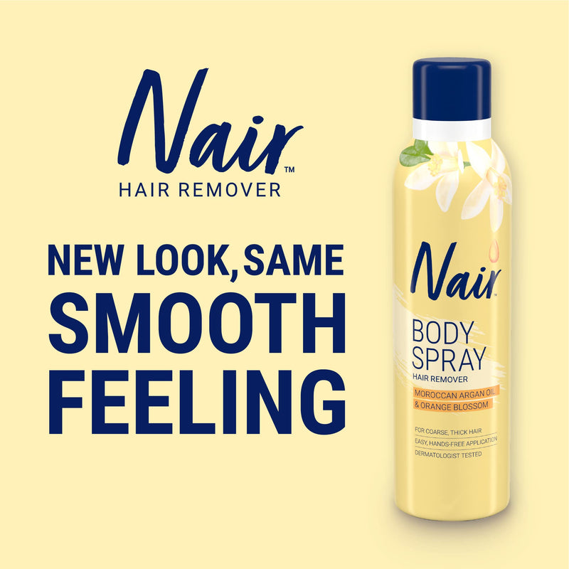 [Australia] - Nair Hair Remover Body Spray, Arm, Leg and Bikini Hair Removal Spray, 7.5 Oz Can (Pack of 2) 7.5 Ounce (Pack of 2) 