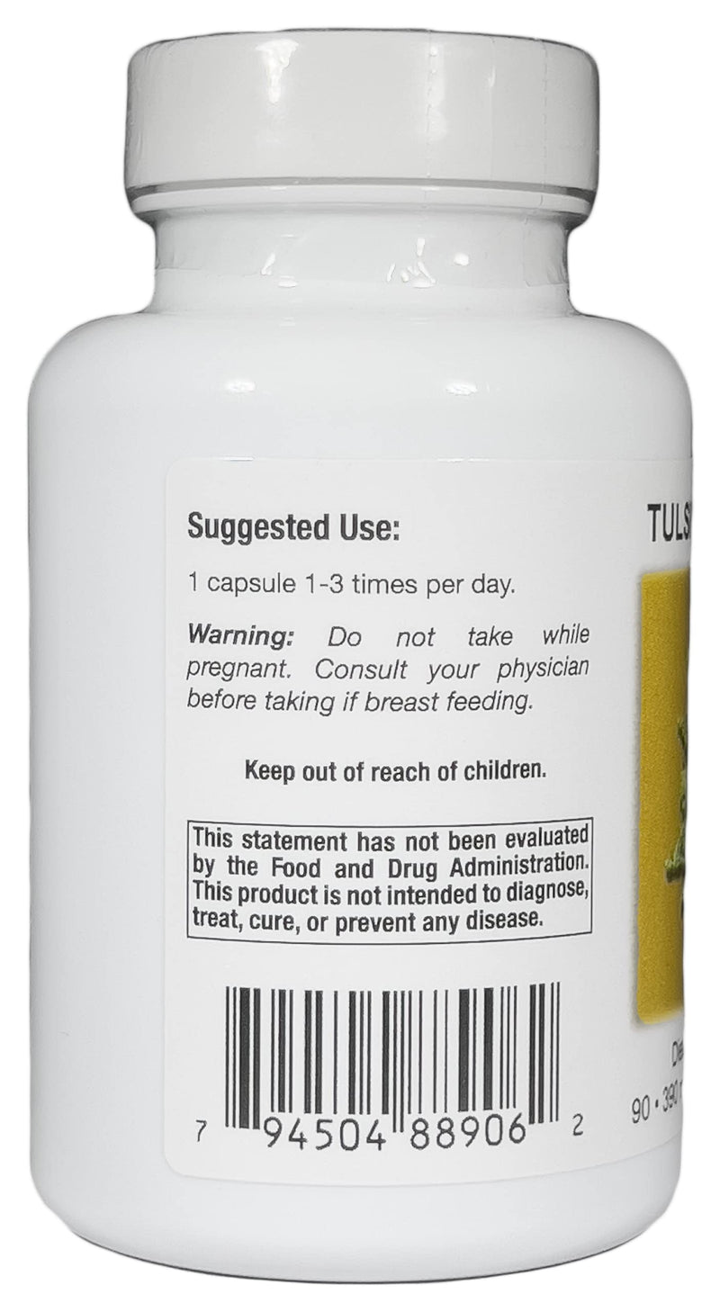 [Australia] - Supreme Nutrition Tulsi, 90 Pure Holy Basil Vegetarian Capsules 