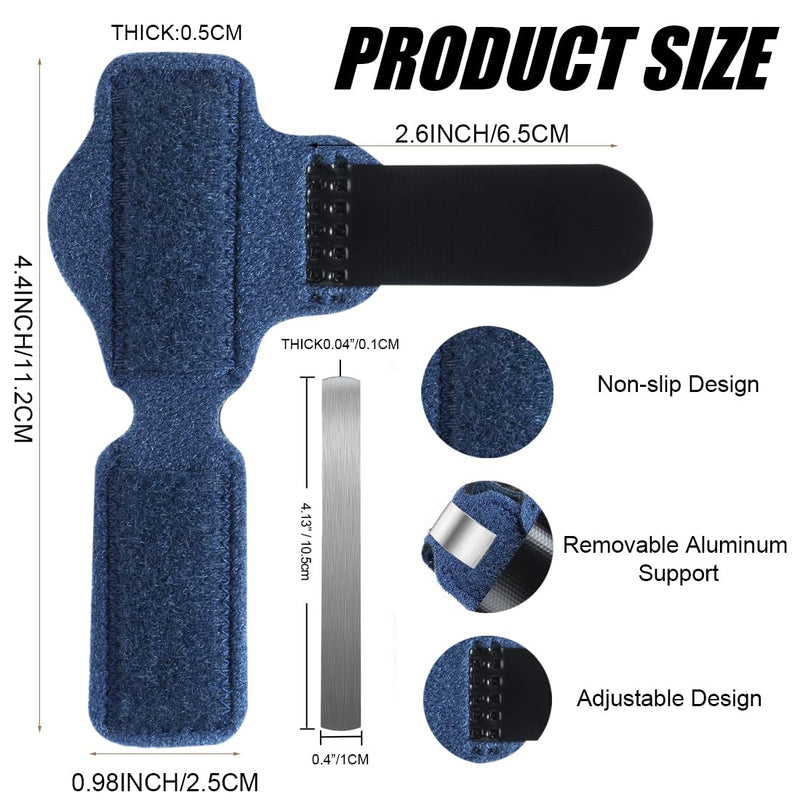 [Australia] - LINXIU Toe Splint Hammer Toe Toe Straightener Toe Straightener for Support and Toe Fixation Toe Stretcher for Broken Toes Claw Toes Pack of 2 