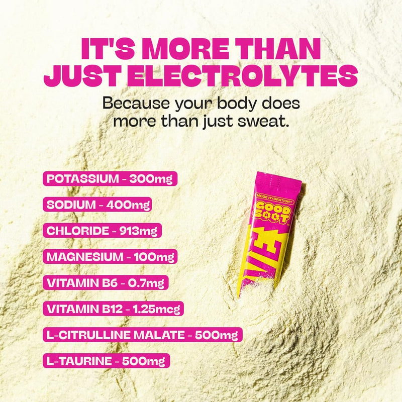 Move Electrolyte Powder Sachets (26 Pack) Sugar Free Workout Hydration Drink Mix L-Citrulline, L-Taurine, B-Vitamins - Clean Keto Electrolytes for Sports, Energy & Recovery Tropical Punch