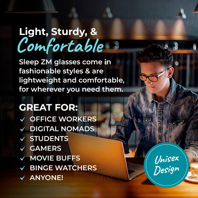 [Australia] - Blue Light Blocking Glasses for Women + Men - Better Sleep + Anti Eye Strain Protection - Computer Screens & Gaming B1 Black A1 Night-Max Orange 