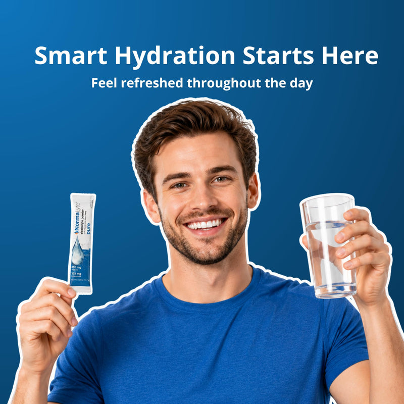 NormaLyte Oral Rehydration Salts, Pure, 6 Pk (Yields 500mL per Pack)