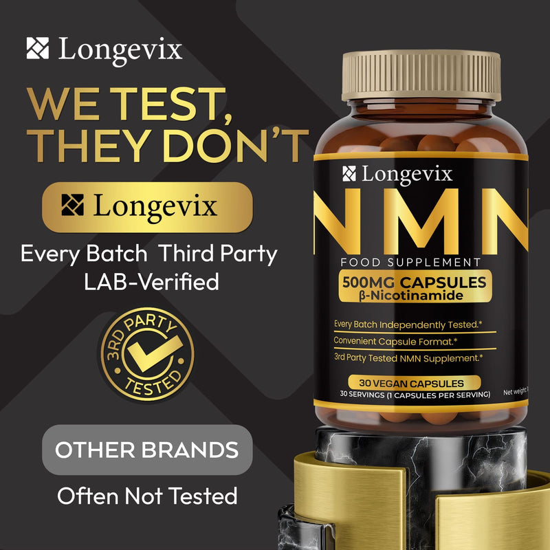 Vitamin B3 (Nicotinamide) 500 mg Capsules | Energy & Metabolism Support | 30 Vegan Capsules