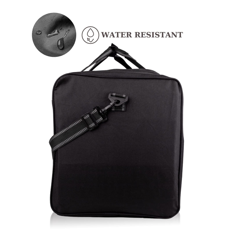 Roamlite Extra Large Size X-L 26" Duffel Bag - Very Big Holdall, Cargo Travel Luggage - 70 Litre 26 Inch x13x13 Plain Black, RL26K