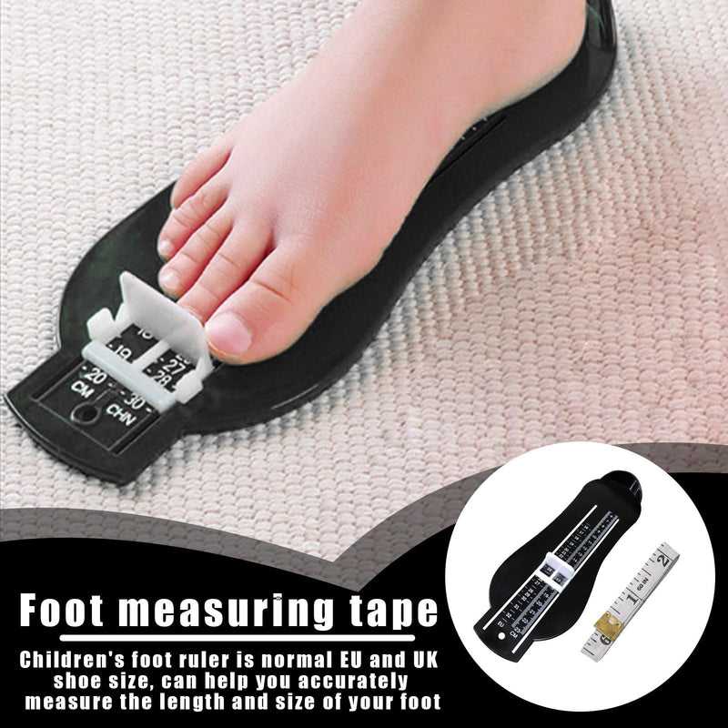 [Australia] - Foot measuring device, shoe size measurement from 15 to 48, shoe sizer children with 1 measuring tape feet, foot measuring device children, children adult shoe measuring device, shoe measuring device children for shoe measuring device 
