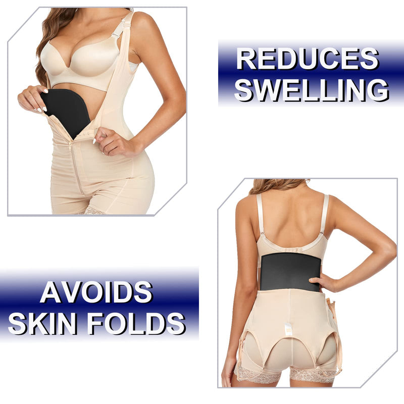 [Australia] - 3 Pack Lipo Foam Ab Board Post Surgery Liposuction Abdominal Compression Board BBL Lumbar Molder Backboard for Liposuction 