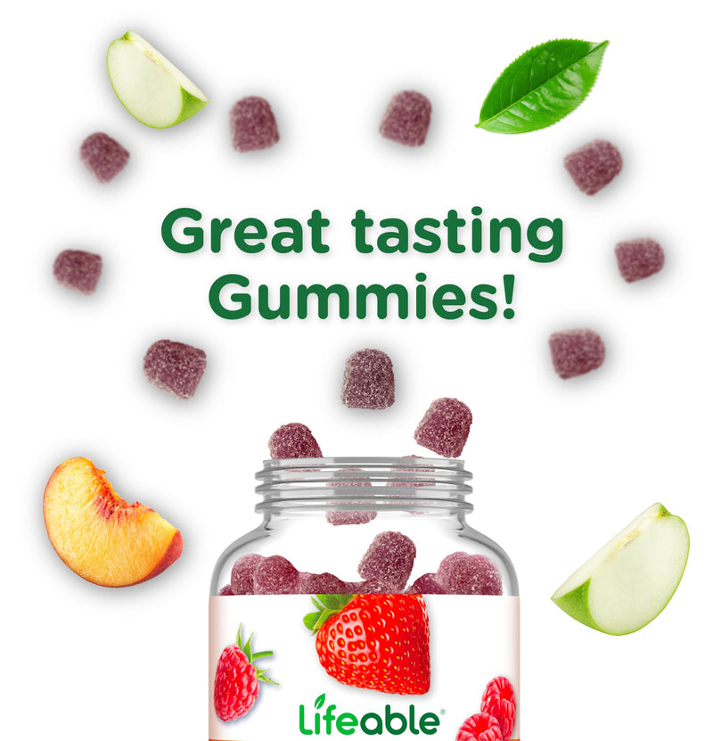 Doctors Finest Multivitamin Gummies for Kids - Vegetarian, GMO-Free & Gluten Free - Great Tasting Fruit Flavors Pectin Chews - 120 Jellies
