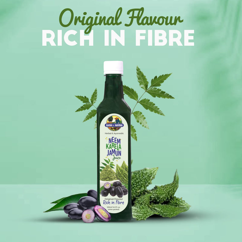 [Australia] - Herbal and Ayurvedic Neem Karela Jamun Juice 500ml 