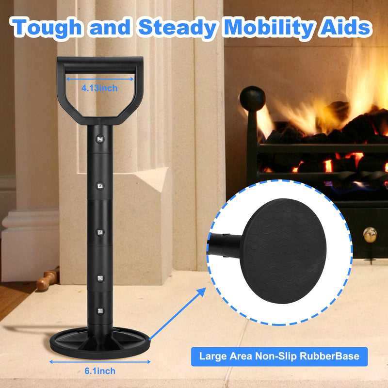 [Australia] - Mobility Aids Tool Help Seniors Get Up from Floor/Ground, Adjustable Standing Aids & Supports Equipment to Stand up, Stand Assist Aid for Elderly for Work or Housework- (Height 7-17") 1 