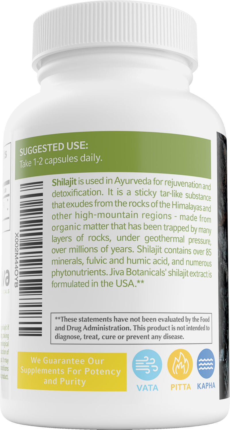 [Australia] - Premium Shilajit Supplement 700 mg - Shilajit Capsules Extract with Minerals, Fulvic/Humic Acid, Shilajit Powder for Immune Support & Nomal Digestion Health - 90 Vegan Capsule 1 Count (Pack of 90) 