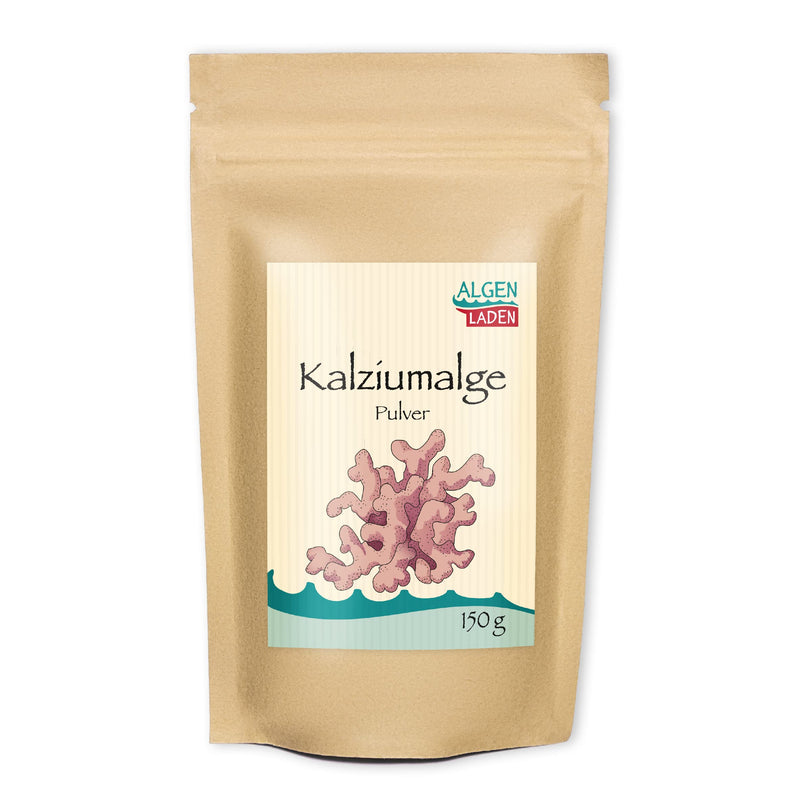 [Australia] - ALGENLADEN Calcium Algae Powder - 150g | rich in calcium | high quality | very finely ground | suitable for oat milk 