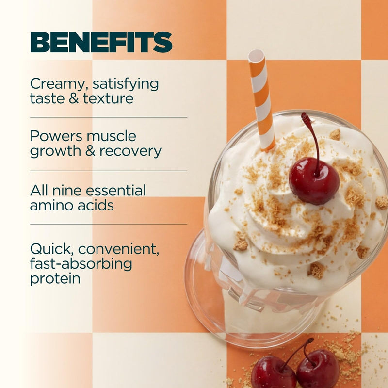 Myprotein Impact Whey Protein Milkshake - Vanilla Ice Cream | 15 Servings | Creamy Dessert-Style Gym Shake | 20g+ Protein Per Serving | Rich, Smooth & Indulgent Taste | Low Fat & Easy Mixing