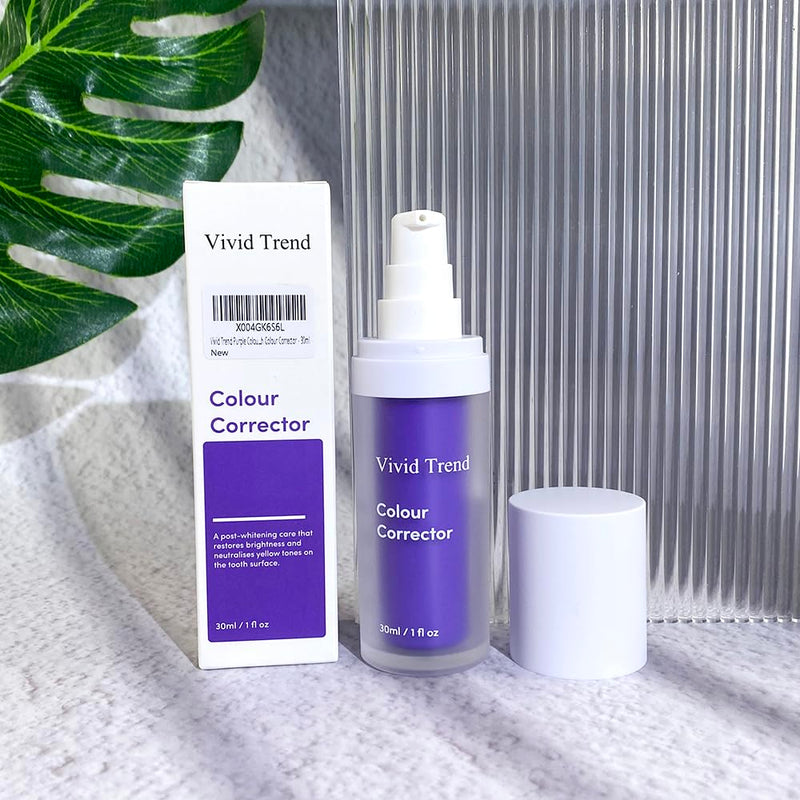 [Australia] - Purple Colour Corrector, Tooth Stain Concealer, Teeth Whitening Booster - 30ml 