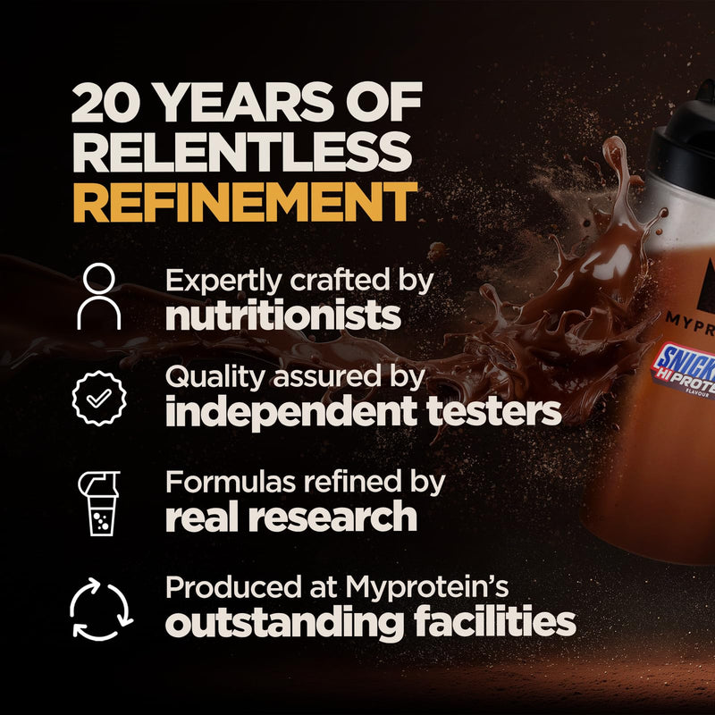 Myprotein Impact Whey Protein, Snickers Original, 500g