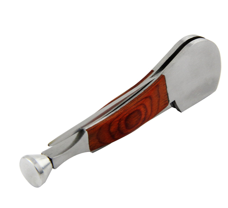 [Australia] - 3 in 1 Stainless Steel and Rosewood Tobacco/smoking Pipe Scraper Nozzle Cleaner Tamper Tool Set 