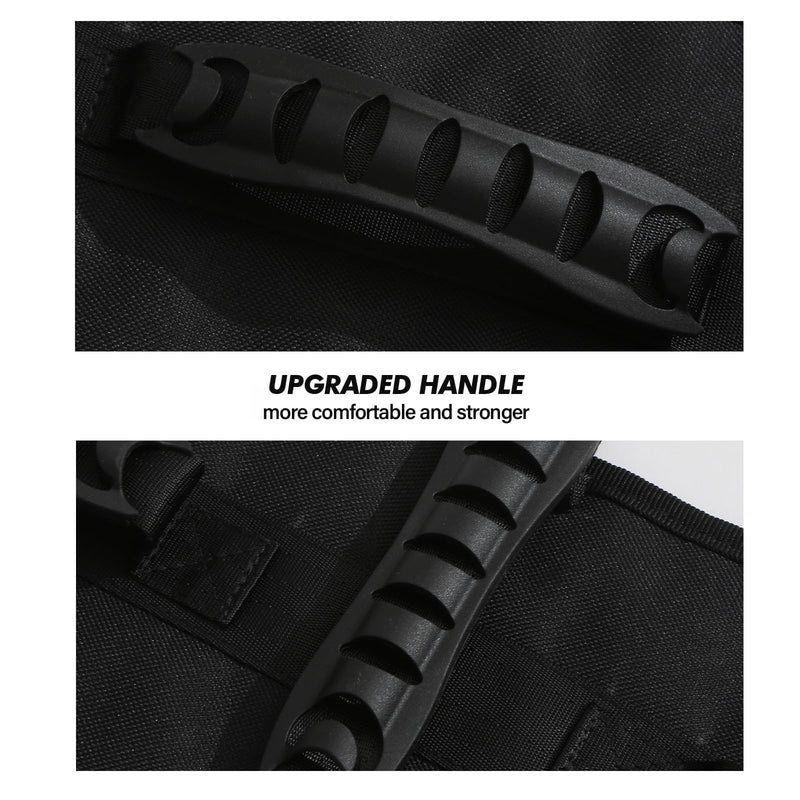 Gait Belt Transfer Belt for Senior with 5 Handles Gait Belts with Quick Release Buckle Transfer Belt for Elderly, Handicap, Physical Therapy (Black) Black