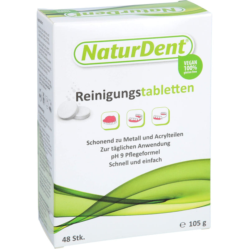 [Australia] - NATURDENT cleaning tablets 48 pcs 