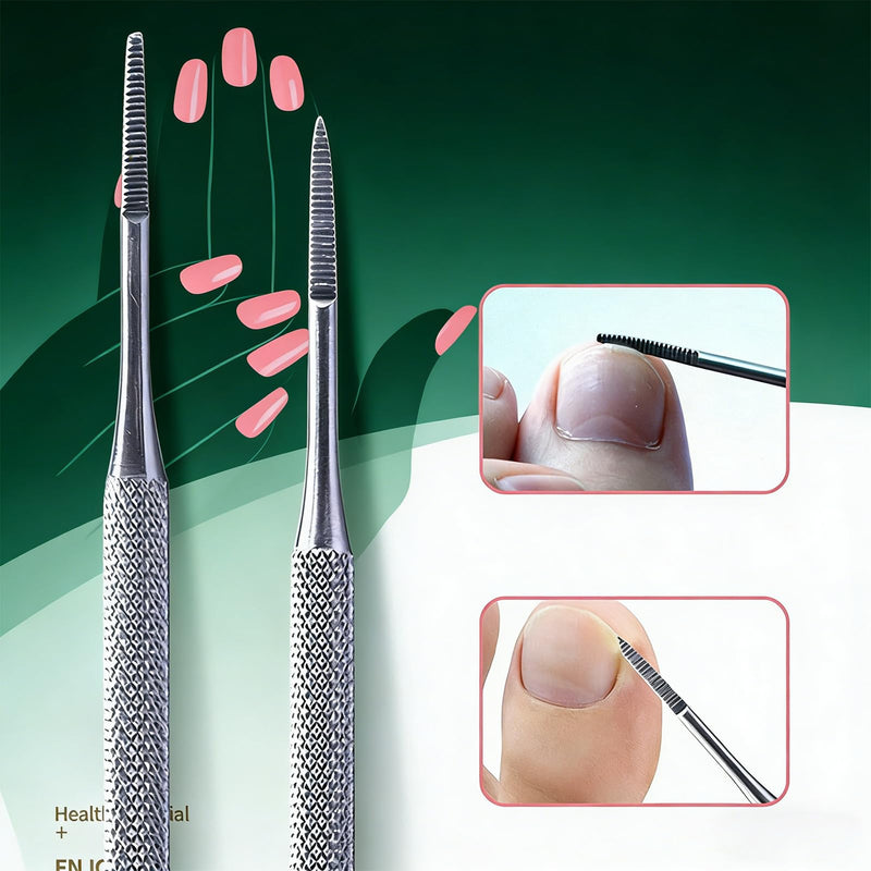 Professional Ingrown Toenail Treatment Set with Breathable Ingrown Toenail Strips,Ingrown Toenail Removal Kit,Curved Toenails Corrector Patch, Ingrown Toenail Corrector Tool Set for Home Use