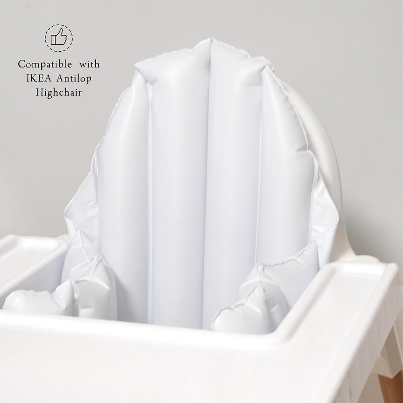 [Australia] - Highchair Support Cushion, Inflatable Insert, Compatible for IKEA Antilop Highchair, Highchair Accessories, Made from Wipeable, Durable Plastic (Support Cushion) 