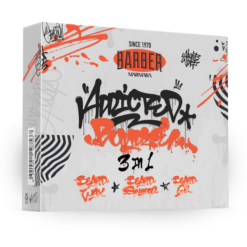 [Australia] - Barber Marmara Tocacco & Vanilla · Beard Care and Styling Set | Ultimate Beard Box · Beard care set including beard oil, beard shampoo & beard wax | Gift idea for men | Beard Care & Styling Set 
