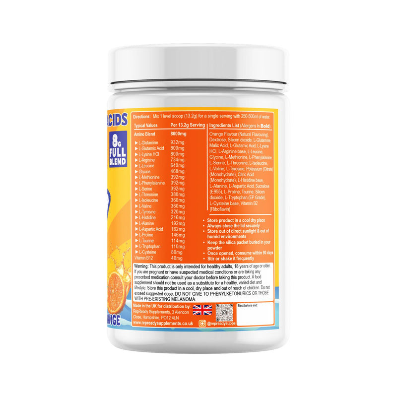 Twenty Amino Acids – 20 Amino Acids Supplement Powder - Clear Whey Full Spectrum EAA, BCAA - Biggest Amino Blend - Vegan Aminos - Branched Chain & Essential Aminos - Leucine - Muscle Recovery