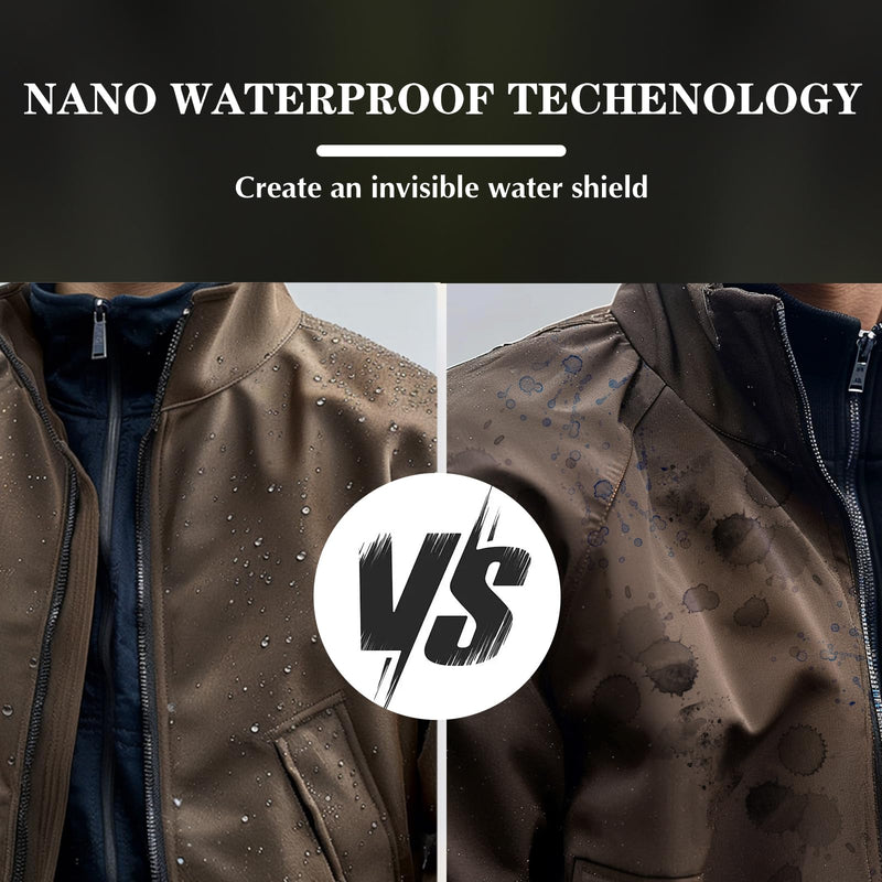 [Australia] - Outdoor Waterproof Spray, 13.5 Oz Outdoor Gear Water Shield, Tent Waterproofing Spray for Patio Furniture Against Rainy Spring and Summer Fabric Shoes Spray for Protection-1 Pack 1 