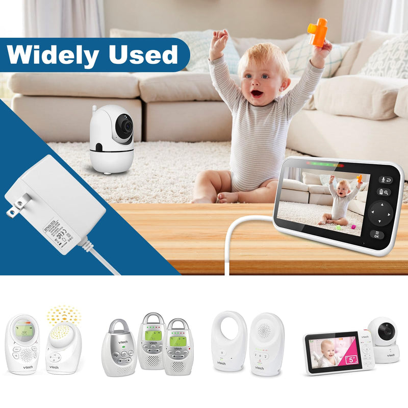 [Australia] - for vtech Baby Monitor Charger Cord is Suitable for The 6V vtech Baby Monitor Models DM221, DM221-2, DM223, and DM251 as Well as DM111, DM112, DM222, and DM271 Safe Sound Audio Monitors. 