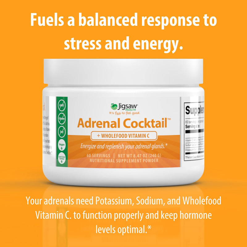 Adrenal Cocktail™ (jar) - 60 Servings - Jigsaw Health