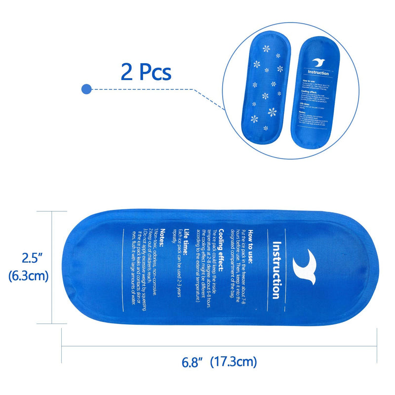[Australia] - Yarwo Cooler Bag for Insulin, Diabetes Accessories Bag, Diabetic Bag for Diabetes Syringes, Insulin Injection Storage Bag with 2 Ice Packs, Medium, Black M 