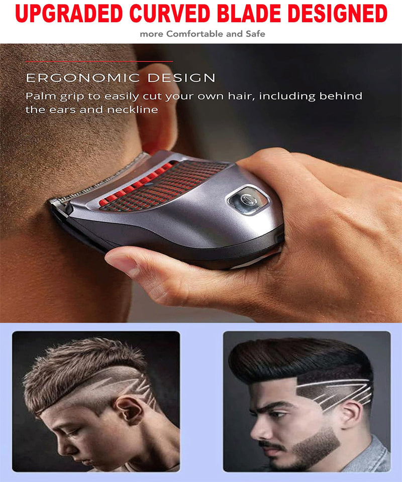 [Australia] - Shortcut Hair Clippers Self-Haircut Kit for Men, Shortcut Self Grooming Haircut Kit with 9 Limited Combs, USB Rechargeable Cordless Electric Hair Trimmer Professional Hair Cutting Machine 