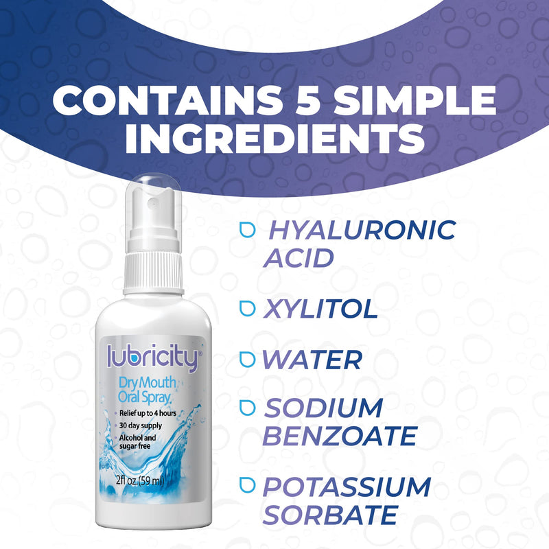 [Australia] - Dry Mouth Oral Spray for Symptomatic Relief of Dry Mouth, Flavorless - 2 oz, 30 Day Supply 2 Fl Oz (Pack of 1) 