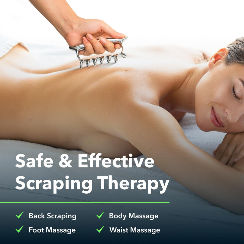 [Australia] - PZHZ® Fascia Massage Tool Blaster for Deep Tissue, Muscle Knots,Cellulite, Myofascial Release & More – All-in-One Full Body Tension Relief, Back & Neck Massager 