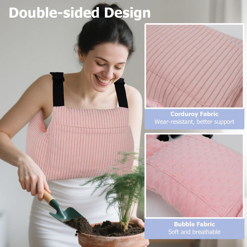[Australia] - Mastectomy Pillows, Post Mastectomy Must Haves, Hysterectomy Pillow Lumpectomy Recovery Supplies, Breast Surgery Pillow, Gifts for Women Help for Recovery and Rest, Pink 