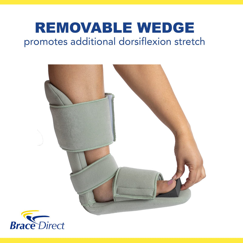 Brace Direct 90 Degree Night Splint + Plantar Fasciitis Air Strap S
