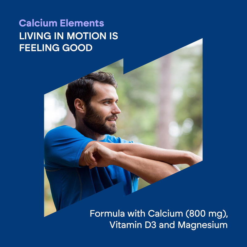 Calcium Magnesium Vitamin D - 800mg Calcium Carbonate - CalciumSupplement with Magnesium and Cholecalciferol - 90 Vegan Tablets Nutralie