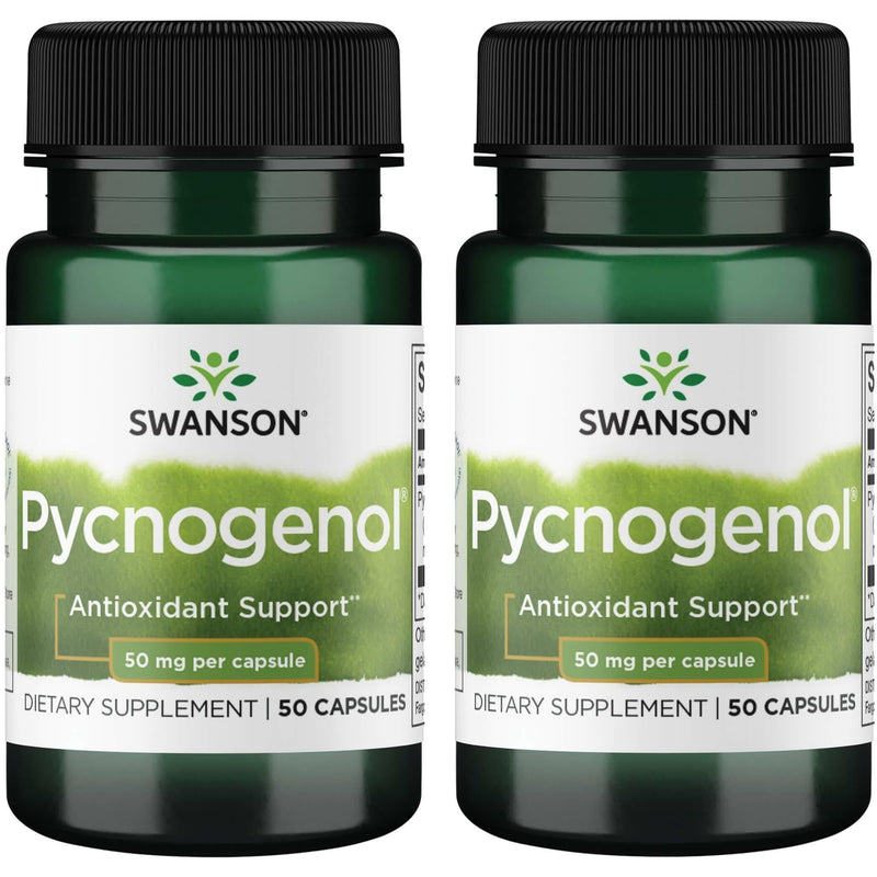 [Australia] - Swanson Pycnogenol 50 mg 50 Caps (2 Pack) 