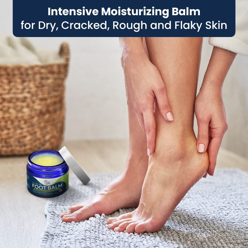 [Australia] - Citrus Detox Foot Soak with Epsom Salts Tea Tree Oil Foot Balm/ Moisturizer For Dry Cracked Feet - Instantly Hydrates & Soothes Irritated Skin & Athletes Foot 