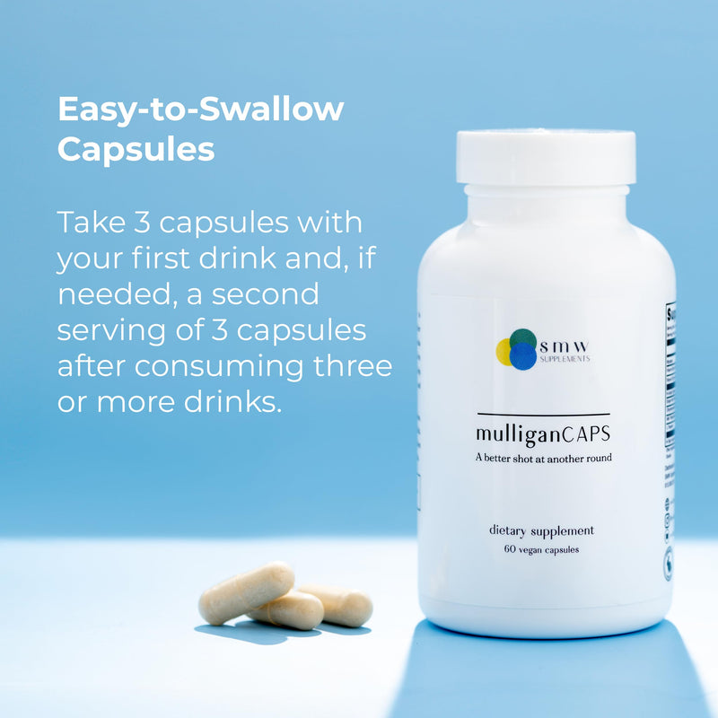 Pre-Celebration Blend: Prep, Party, Wake Up Refreshed and Energized, Boost Recovery After Drinking by Enhancing Liver Function with Antioxidants, B Vitamins, Riboflavin - 60 ct.