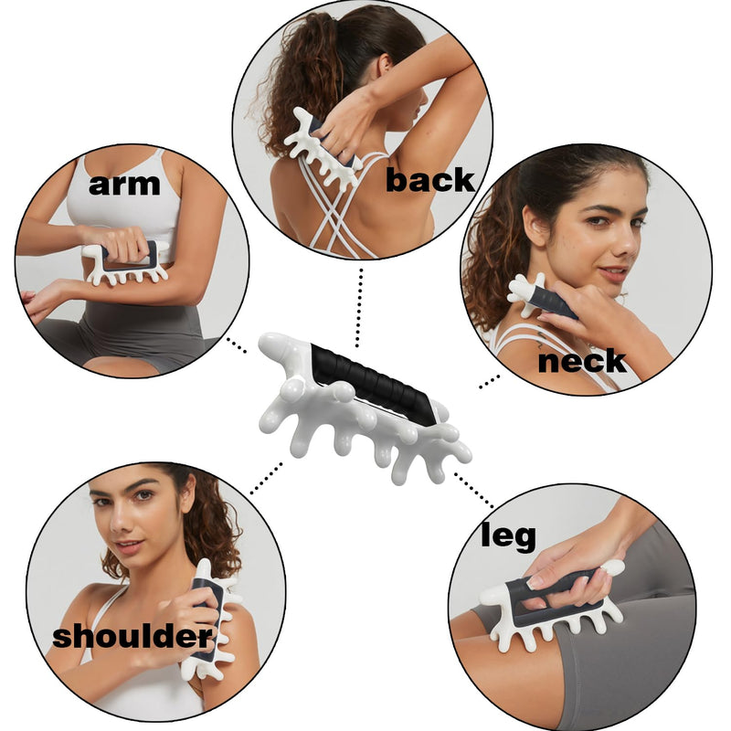[Australia] - Fascia Massage Tool for Trigger Points, Tissue & Cellulite - Pressure Point & Guasha Facial Tool (Patent Pending) 