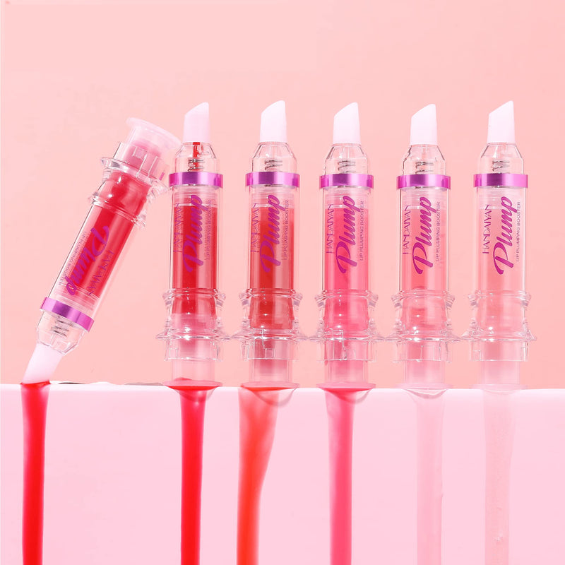 Plumping Lip Oil With Chili Extract - Fuller Lips Instantly! Ultra-Hydrating & Nourishing, Glossy Finish Lip Glow Oil, Lip Plumping Booster Plump, Smooth, and Define Your Lips Naturally (01 Pink) 01 Pink