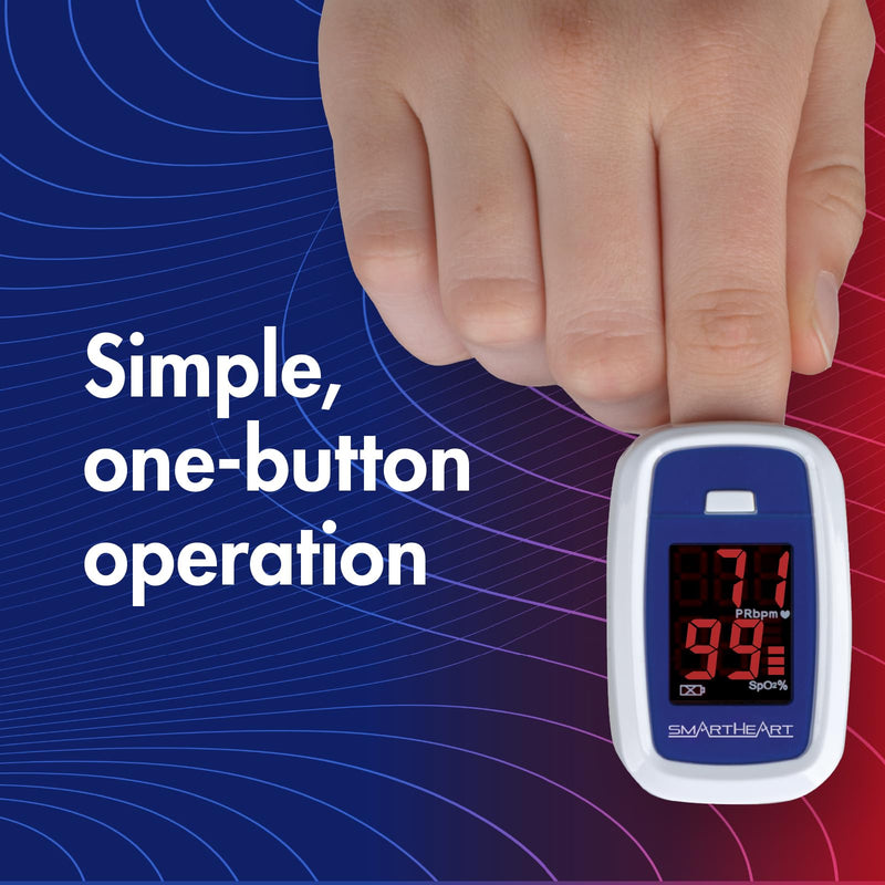 [Australia] - SmartHeart Fingertip Pulse Oximeter 1 Each 11-50K 