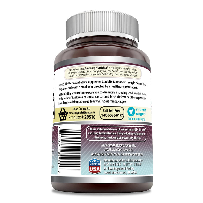 [Australia] - Amazing Formulas Marshmallow Root Supplement | 480 Mg Per Serving | 100 Veggie Capsules | Non-GMO | Gluten Free | Made in USA 