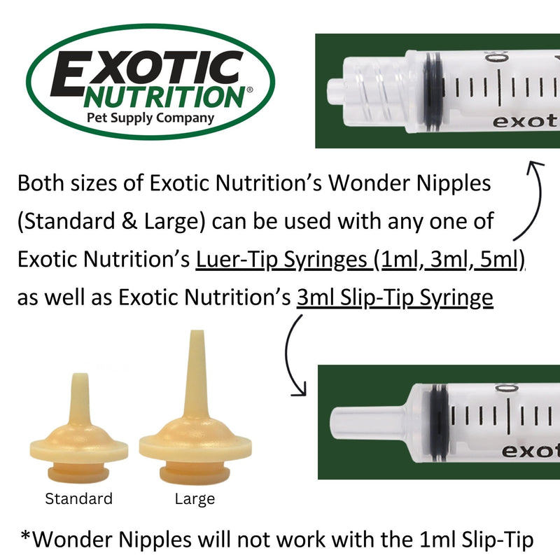 [Australia] - Exotic Nutrition Baby Squirrel Nursing Set (Basic) - Milk Replacer, Feeding Syringes Basic 